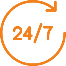 Service client 24/7 via agent téléphonique IA