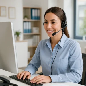 agent vocal ia centre d'appels prise de rendez vous callbot chatbot vocal ia