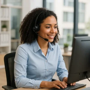 agent vocal ia centre d'appels service client callbot chatbot vocal ia