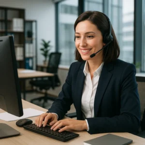 agent vocal ia centre d'appels vente b2b callbot chatbot vocal ia