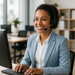 agent vocal ia centre de contact externalisé callbot chatbot vocal ia