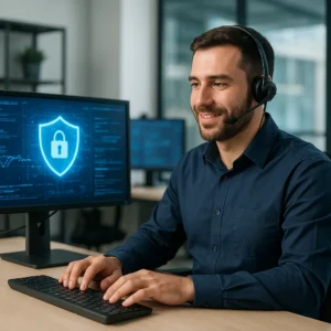 agent vocal ia entreprise cybersécurité callbot chatbot vocal ia