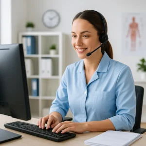 agent vocal ia télésecrétariat médical callbot chatbot vocal ia