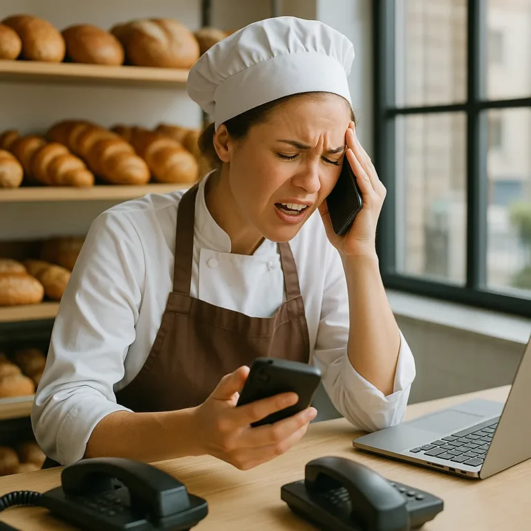 difficultés courantes auxquelles les boulangeries pâtisseries doivent faire face au téléphone standard téléphonique ia ia vocale application ia voix