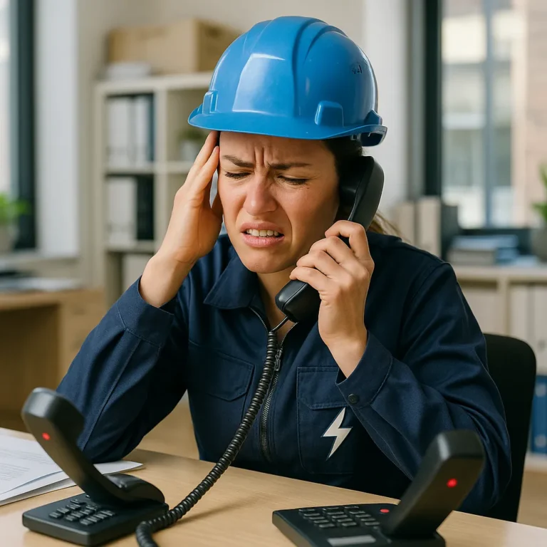 le secteur de l'électricité rencontre une forte pression opérationnelle et demande une gestion rigoureuse des appels clients. standard téléphonique ia ia vocale application ia voix