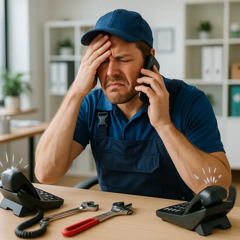 les défis courants du secteur de la plomberie liés à la gestion téléphonique standard téléphonique ia ia vocale application ia voix