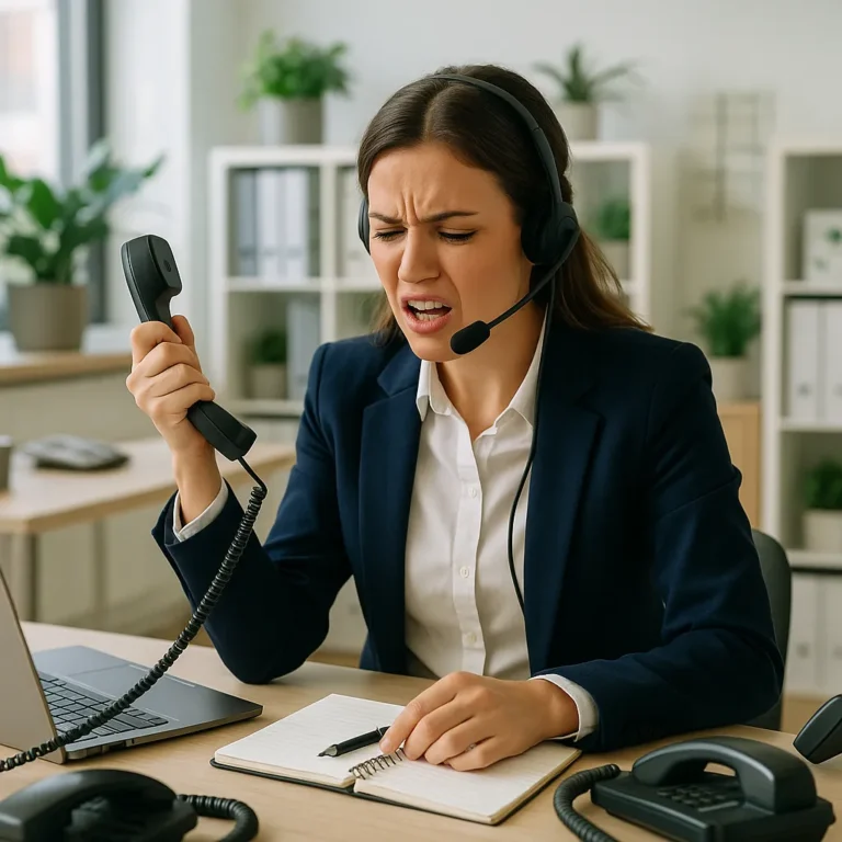 les défis quotidiens de la prospection b2b par téléphone standard téléphonique ia ia vocale application ia voix