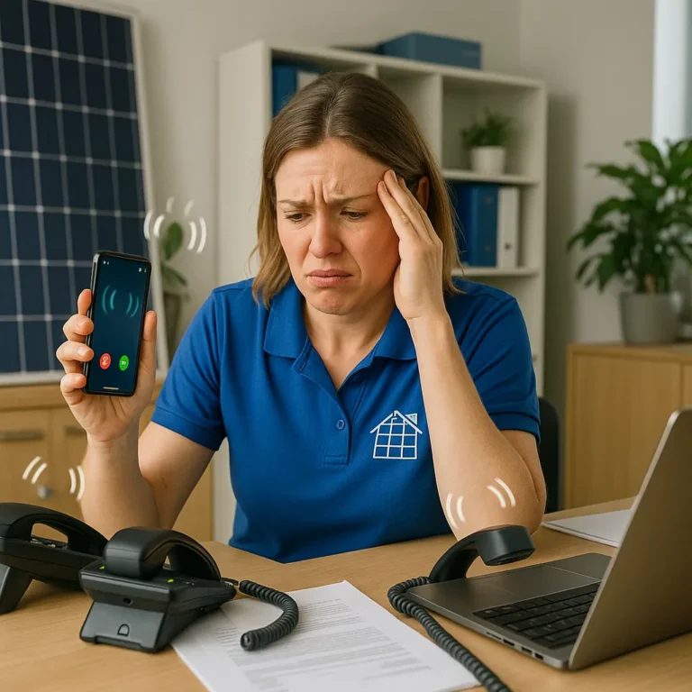 les défis spécifiques des entreprises de panneaux solaires standard téléphonique ia ia vocale application ia voix