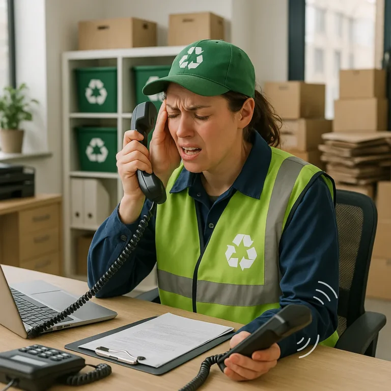 les défis téléphoniques rencontrés par les entreprises de recyclage standard téléphonique ia ia vocale application ia voix