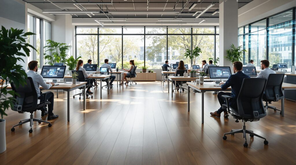 découvrez comment l'automatisation par l'intelligence artificielle transforme le monde du travail, en analysant ses effets sur les employés, les nouvelles compétences requises et les enjeux humains et sociaux qui en résultent.