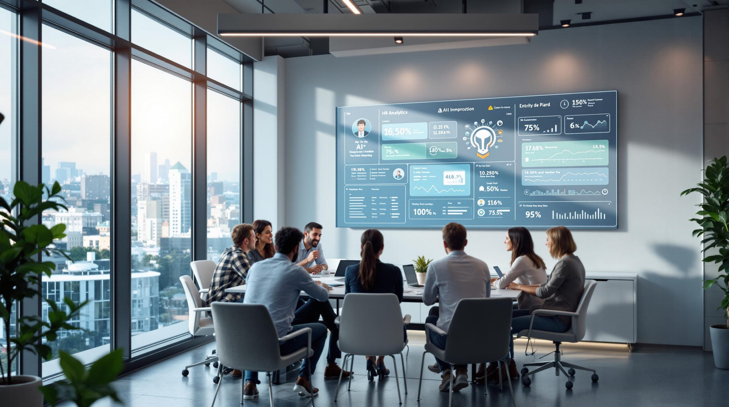 découvrez comment l'intelligence artificielle transforme la gestion des ressources humaines, en optimisant le recrutement, améliorant l'expérience employé et facilitant la prise de décision. plongez dans les enjeux et opportunités de l'ia pour le service rh.