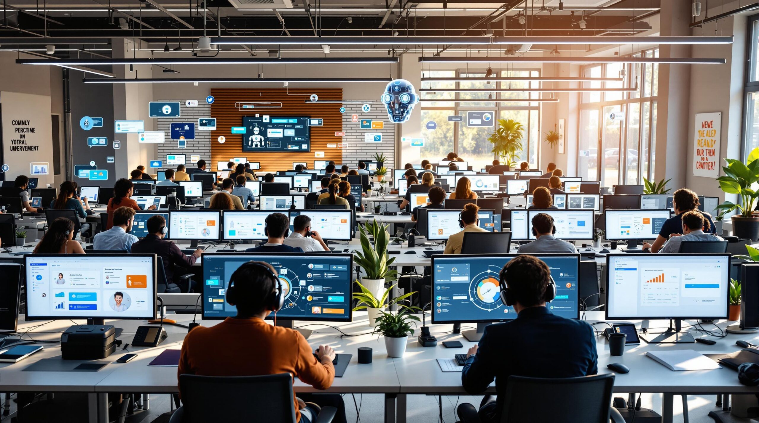 découvrez comment les agents d'intelligence artificielle transforment les centres d'appels en améliorant l'efficacité, en réduisant les temps d'attente et en offrant une expérience client personnalisée. analyse des avantages et des défis associés à l'intégration de l'ia dans le service client.