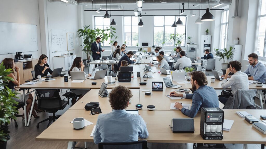 découvrez les dernières tendances des assistants vocaux basés sur l'intelligence artificielle pour les ressources humaines. apprenez comment ces technologies transforment le recrutement, la gestion des talents et l'expérience employé au sein des entreprises.