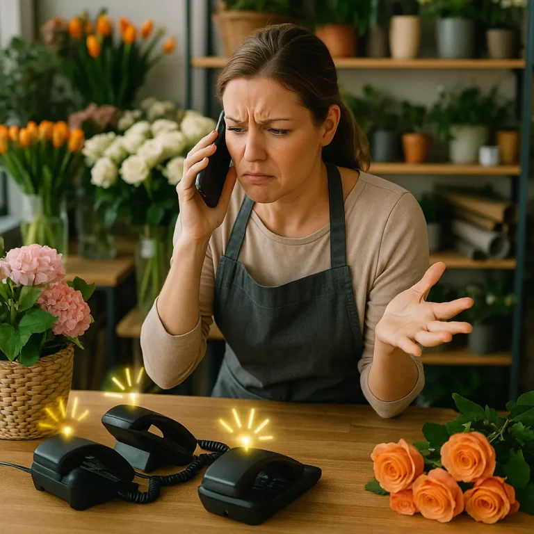optimisez votre gestion commerciale en répondant aux défis majeurs du secteur floral. standard téléphonique ia ia vocale application ia voix