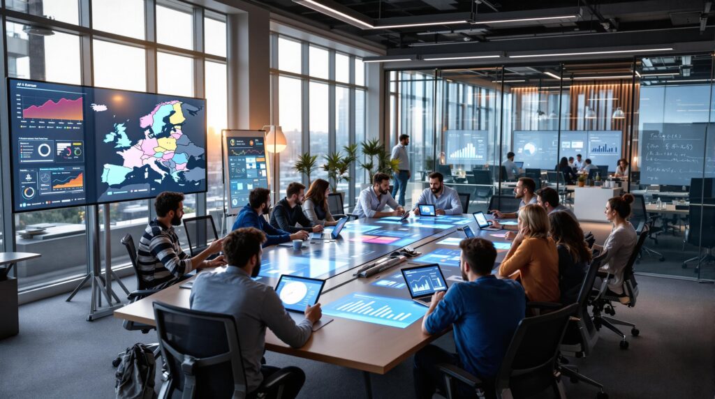 découvrez les raisons pour lesquelles les centres d'appels adoptent l'intelligence artificielle, incluant l'optimisation des coûts, l'amélioration de l'expérience client et l'augmentation de l'efficacité opérationnelle.