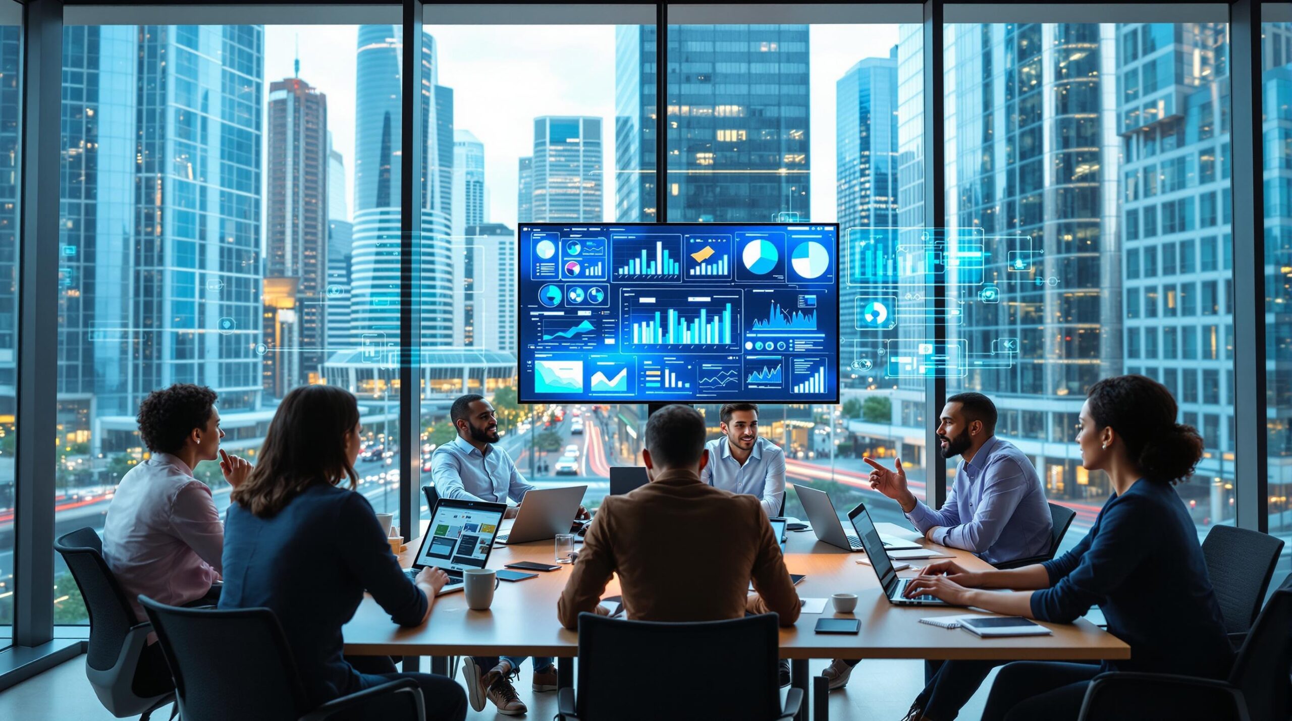 découvrez comment l'intelligence artificielle transforme la gestion d'entreprise en améliorant la prise de décision, l'efficacité opérationnelle et l'analyse des données. explorez les avantages clés de l'ia pour optimiser votre stratégie d'affaires et rester compétitif sur le marché.