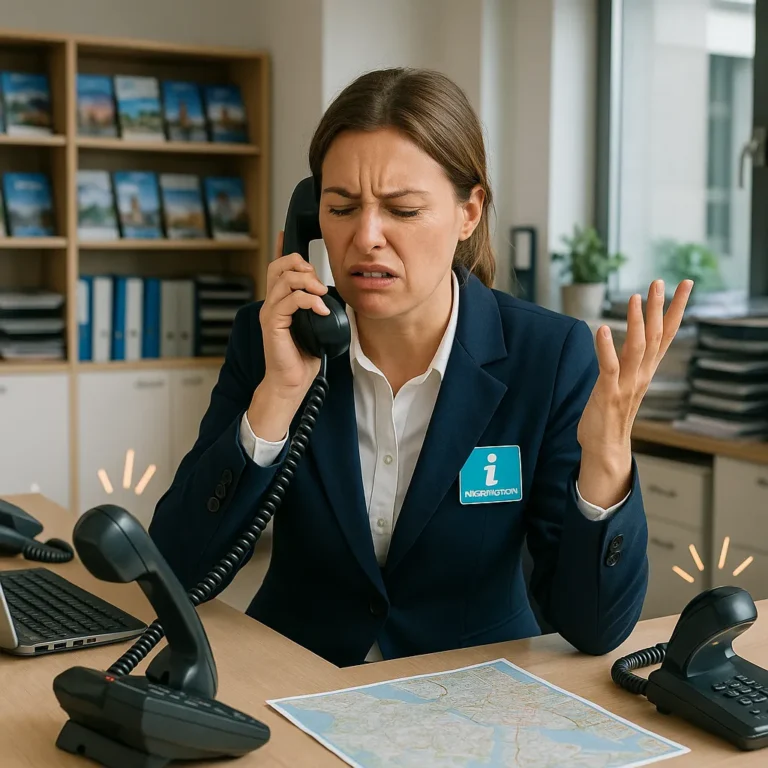 problèmes fréquents rencontrés par les offices de tourisme standard téléphonique ia ia vocale application ia voix