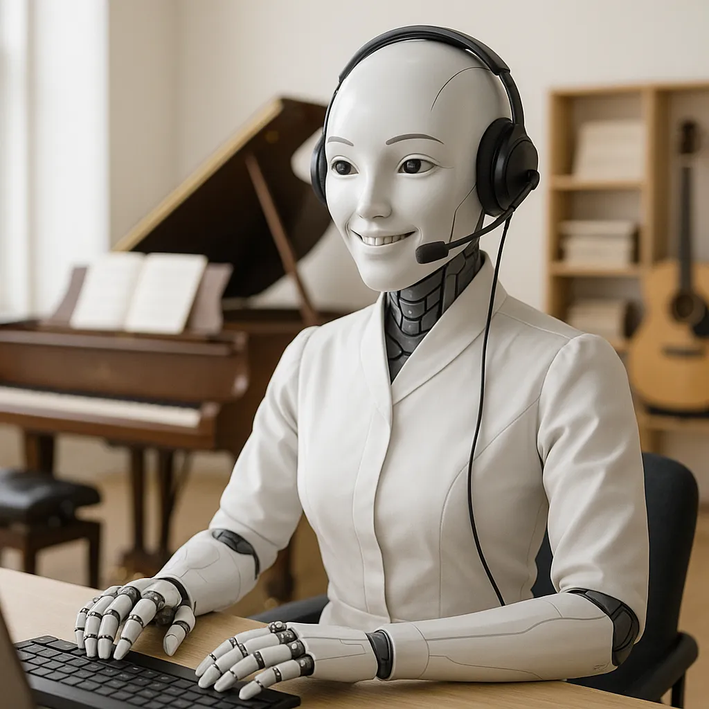solution agent vocal ia airagent pour académie artistique (musique, danse) ia qui répond au téléphone chat vocal ia ia téléphonique