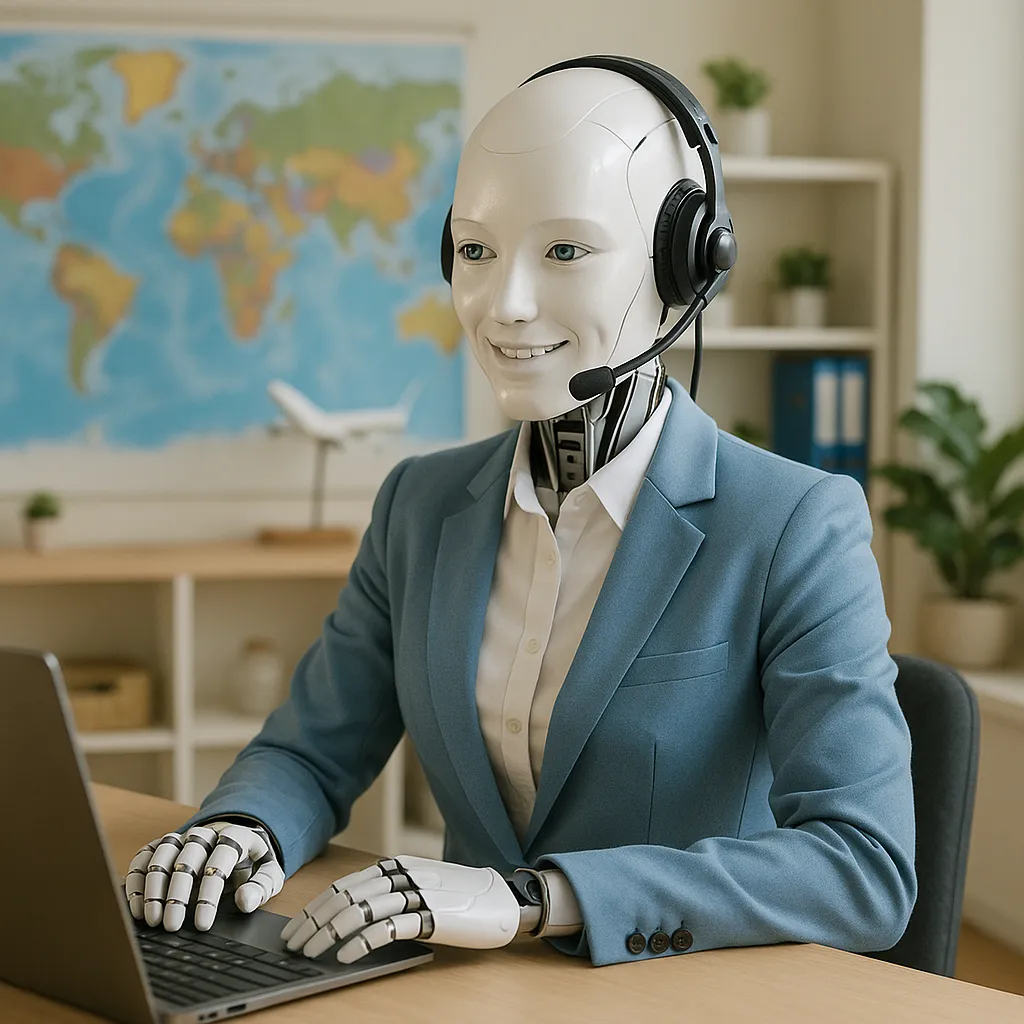 solution agent vocal ia airagent pour agence de voyages ia qui répond au téléphone chat vocal ia ia téléphonique
