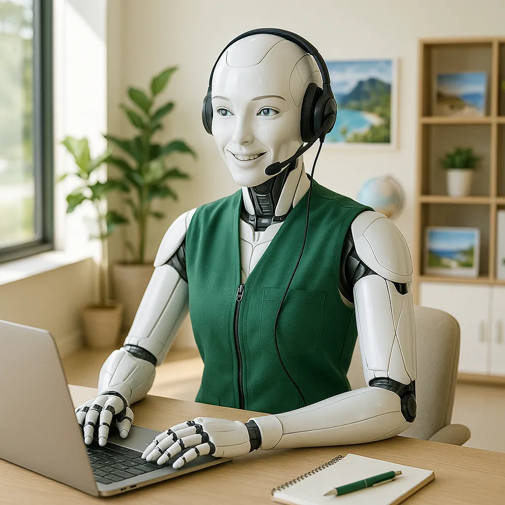solution agent vocal ia airagent pour agence d’écotourisme ia qui répond au téléphone chat vocal ia ia téléphonique