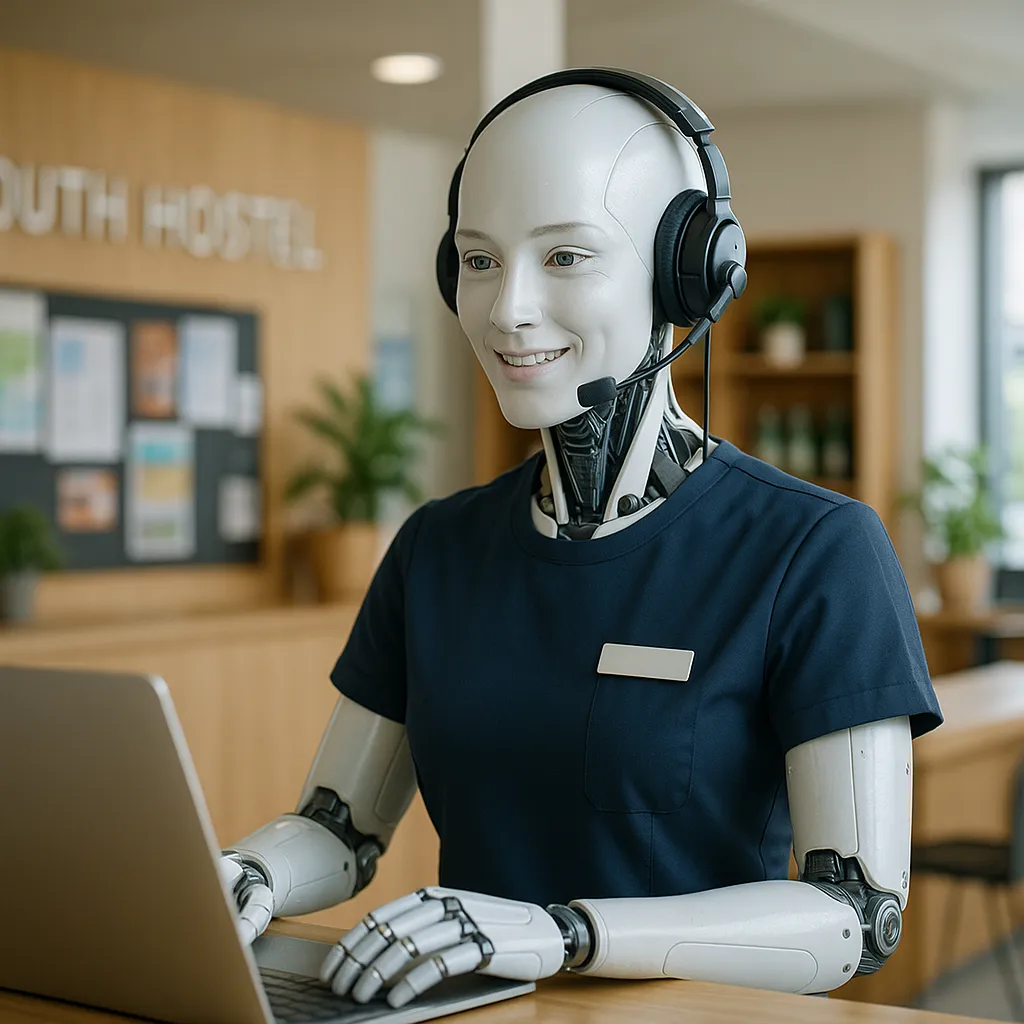 solution agent vocal ia airagent pour auberge de jeunesse ia qui répond au téléphone chat vocal ia ia téléphonique