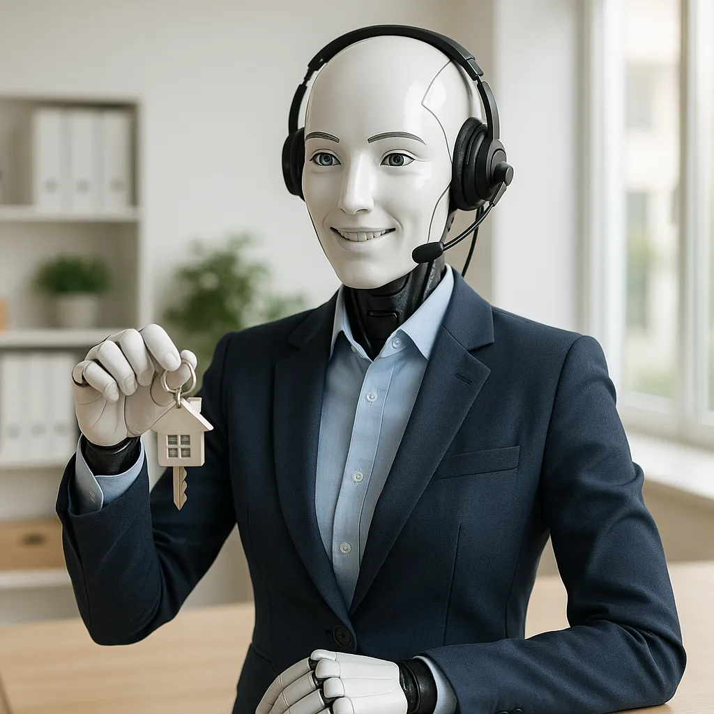 solution agent vocal ia airagent pour chasseur immobilier ia qui répond au téléphone chat vocal ia ia téléphonique