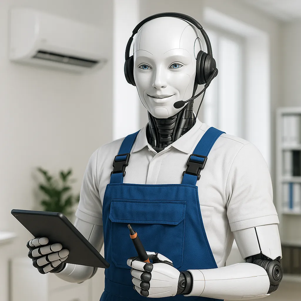 solution agent vocal ia airagent pour climaticien ia qui répond au téléphone chat vocal ia ia téléphonique