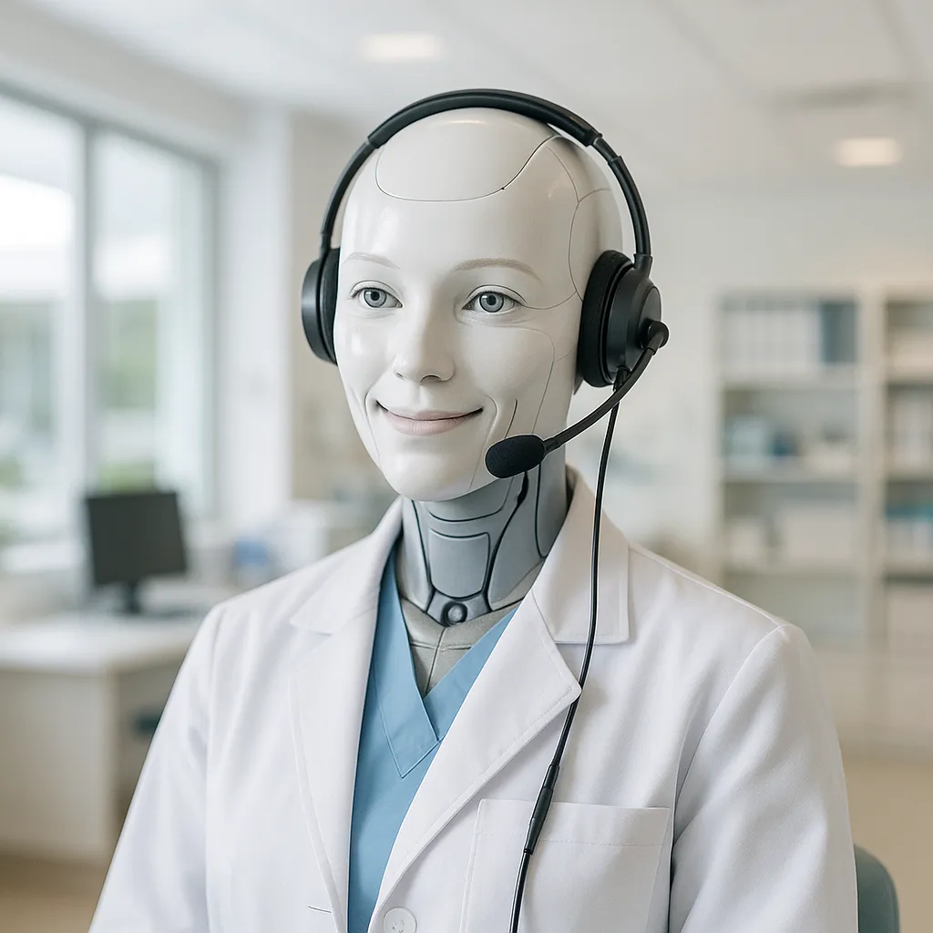 solution agent vocal ia airagent pour cliniques & hôpitaux privés ia qui répond au téléphone chat vocal ia ia téléphonique