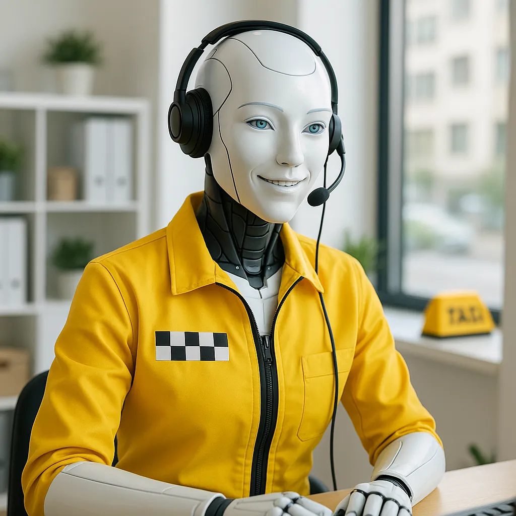 solution agent vocal ia airagent pour compagnie de taxi ia qui répond au téléphone chat vocal ia ia téléphonique