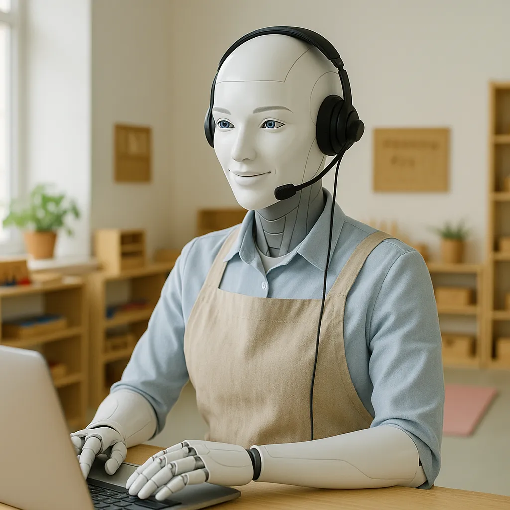 solution agent vocal ia airagent pour École montessori alternative ia qui répond au téléphone chat vocal ia ia téléphonique