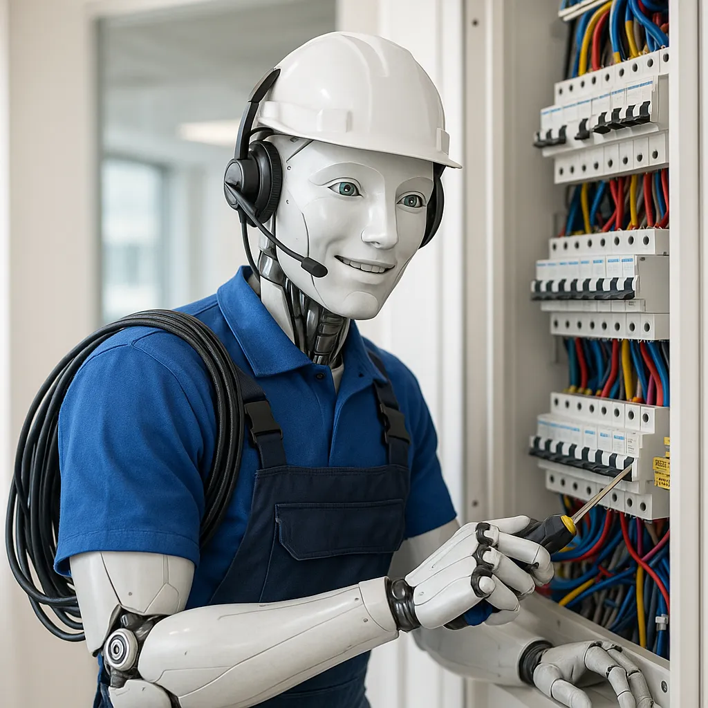 solution agent vocal ia airagent pour Électricien ia qui répond au téléphone chat vocal ia ia téléphonique