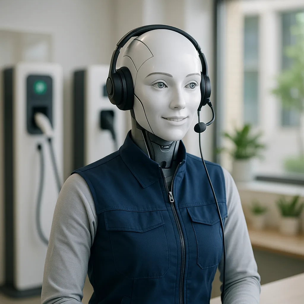 solution agent vocal ia airagent pour entreprise de bornes électriques ia qui répond au téléphone chat vocal ia ia téléphonique