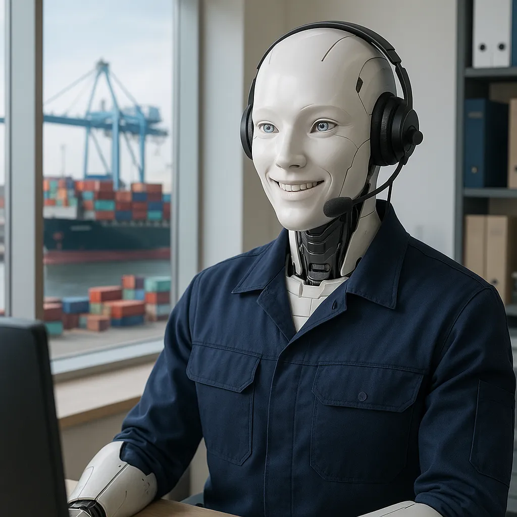 solution agent vocal ia airagent pour entreprise de transport maritime ia qui répond au téléphone chat vocal ia ia téléphonique