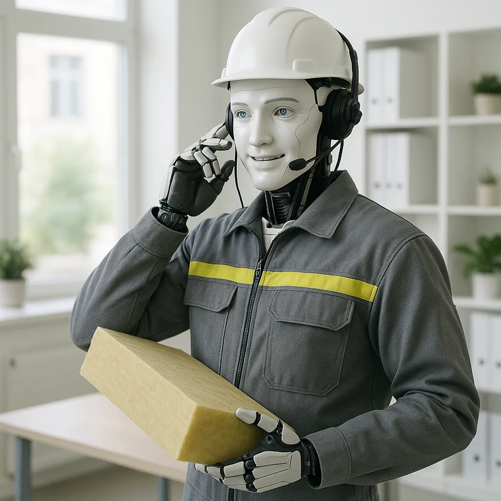 solution agent vocal ia airagent pour entreprise d'isolation thermique ia qui répond au téléphone chat vocal ia ia téléphonique