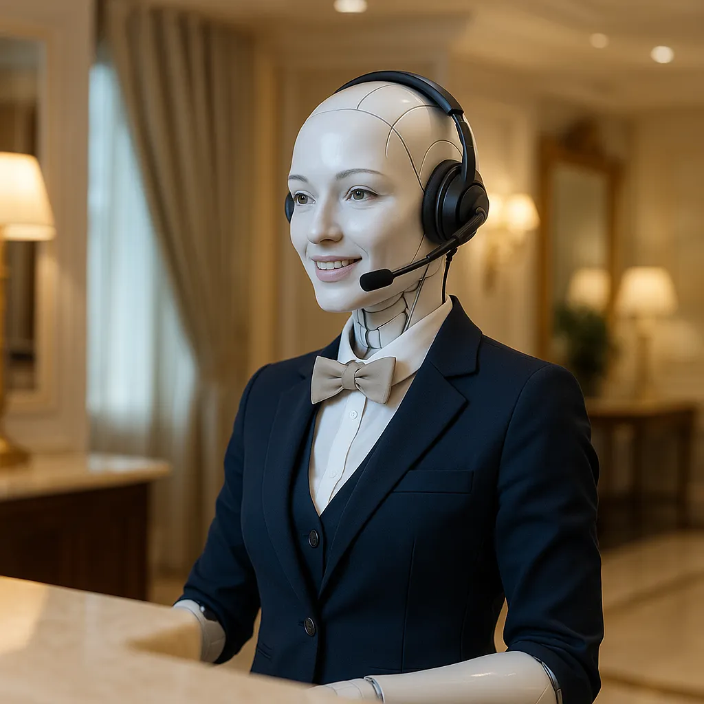 solution agent vocal ia airagent pour hôtel de luxe ia qui répond au téléphone chat vocal ia ia téléphonique