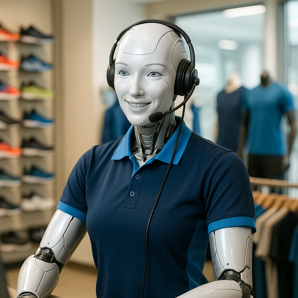 solution agent vocal ia airagent pour magasin de sport ia qui répond au téléphone chat vocal ia ia téléphonique