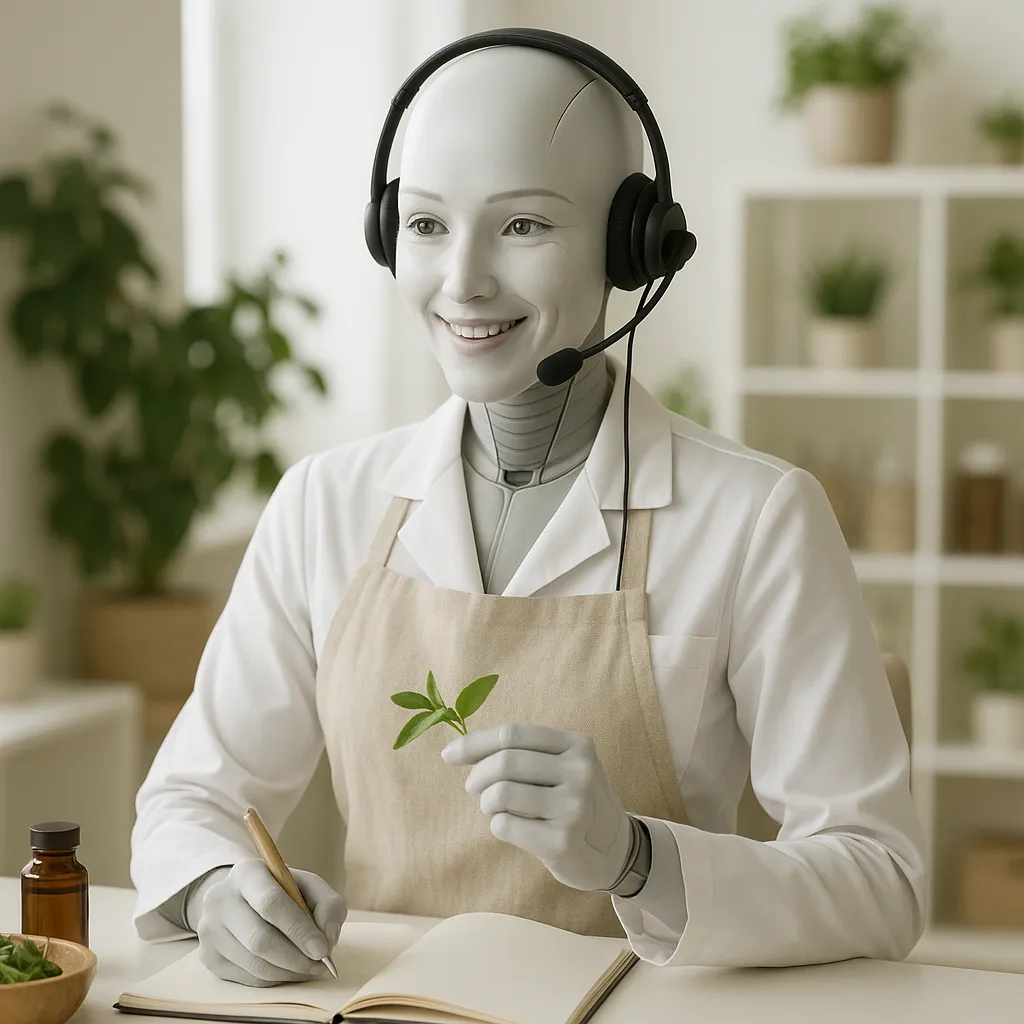 solution agent vocal ia airagent pour naturopathe ia qui répond au téléphone chat vocal ia ia téléphonique