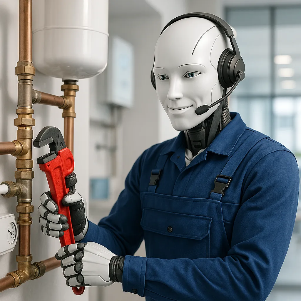 solution agent vocal ia airagent pour plombier chauffagiste ia qui répond au téléphone chat vocal ia ia téléphonique