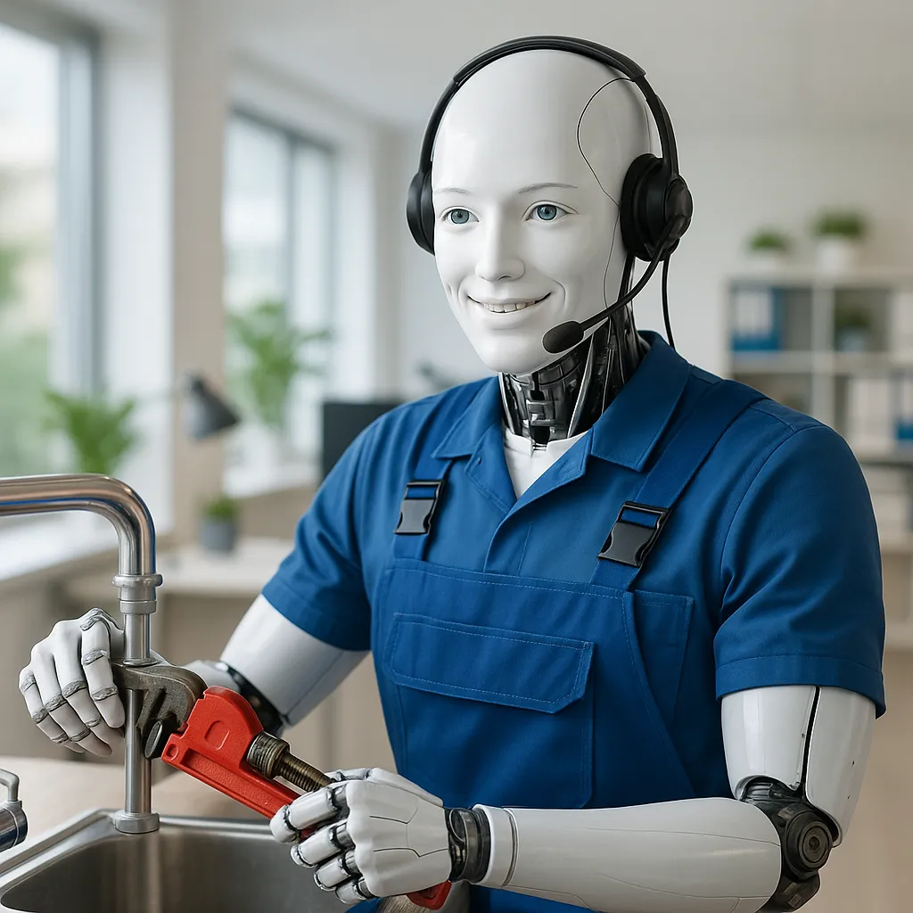 solution agent vocal ia airagent pour plombier ia qui répond au téléphone chat vocal ia ia téléphonique