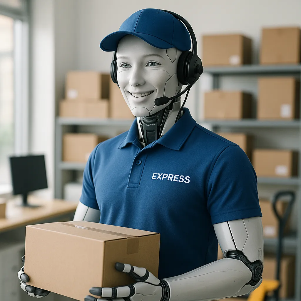 solution agent vocal ia airagent pour service de fret express ia qui répond au téléphone chat vocal ia ia téléphonique