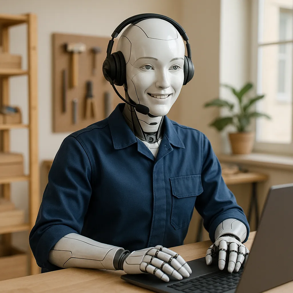 solution agent vocal ia airagent pour télésecrétariat artisans ia qui répond au téléphone chat vocal ia ia téléphonique