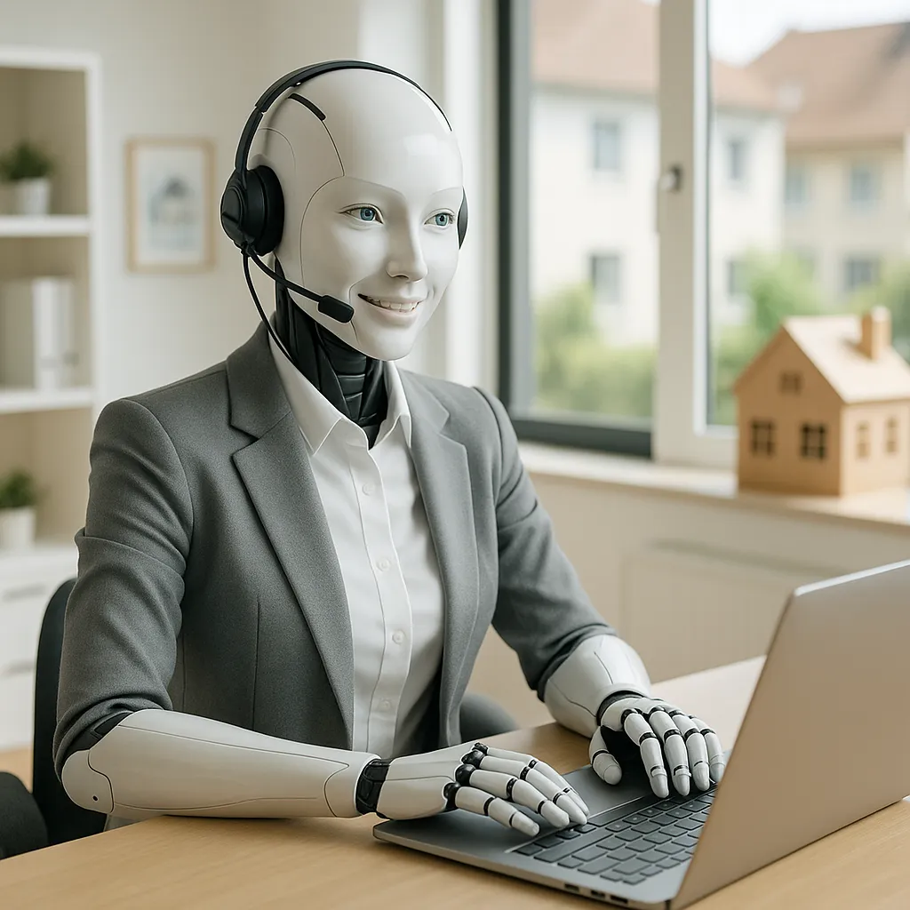 solution agent vocal ia airagent pour télésecrétariat immobilier ia qui répond au téléphone chat vocal ia ia téléphonique